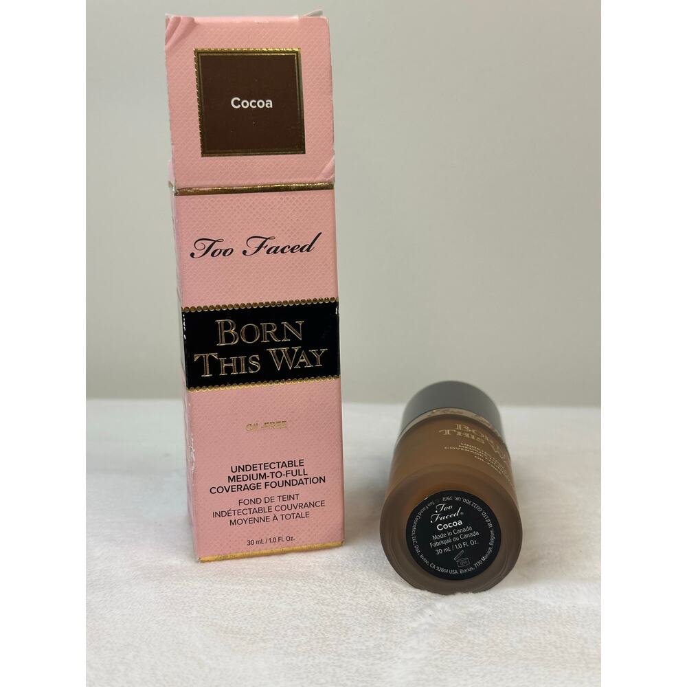 Too Faced Born This Way Foundation in Cocoa - Medium-to-Full Coverage - Picture 6 of 6